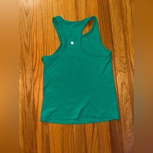 lululemon athletica Green Racerback Tank Top